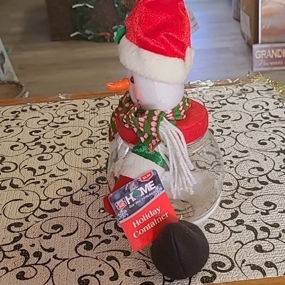 Snowman Holiday Container - Picture 6 of 6